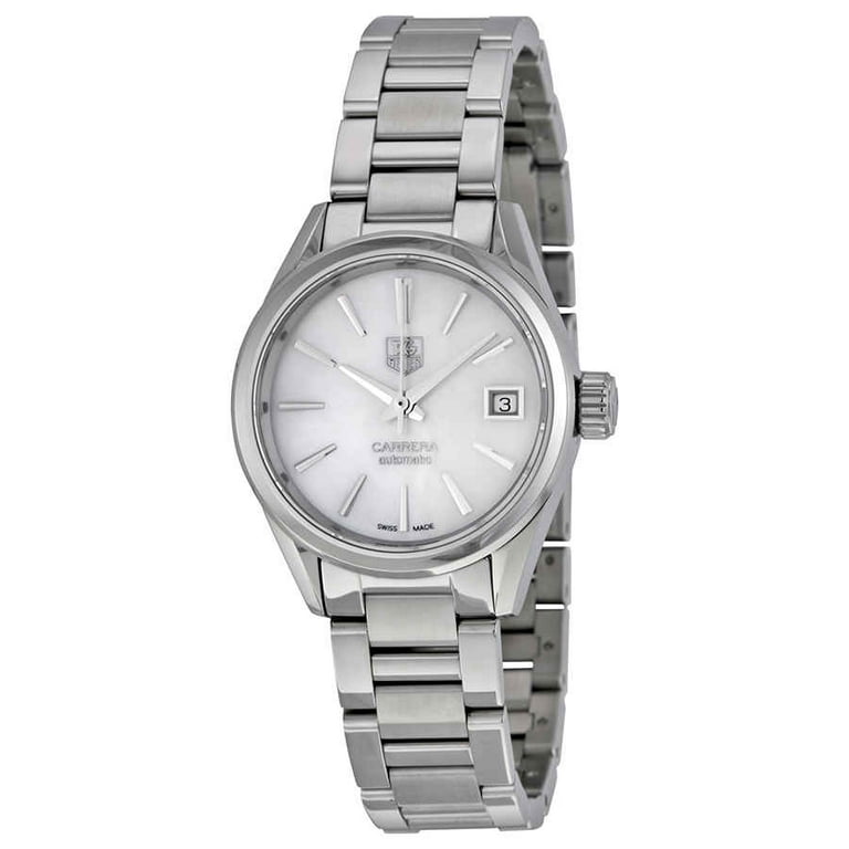 Tag Heuer Women s Carrera White MOP Dial Watch WAR2411.BA0776