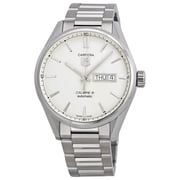 Tag Heuer Carrera Automatic Silver Dial Mens Watch WAR201BBA0723
