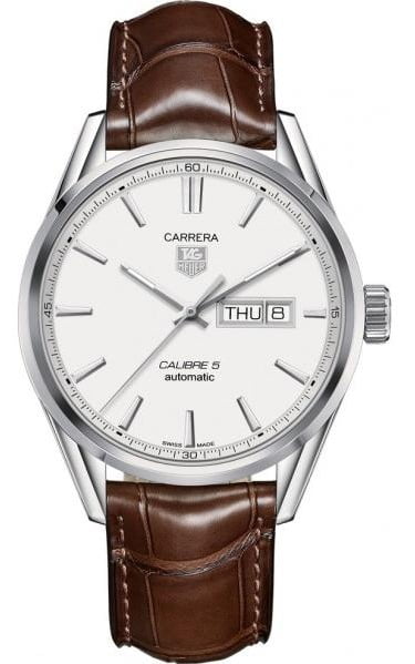 Tag Heuer Carrera Leather Automatic Mens Watch WAR201B.FC6291 Walmart Business Supplies