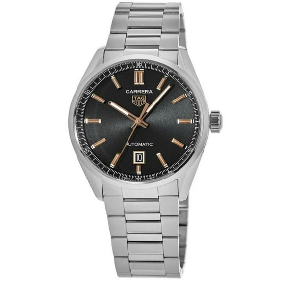 Tag Heuer Carrera Stainless Steel Black Dial Automatic WBN2113.BA0639 100M Men's Watch
