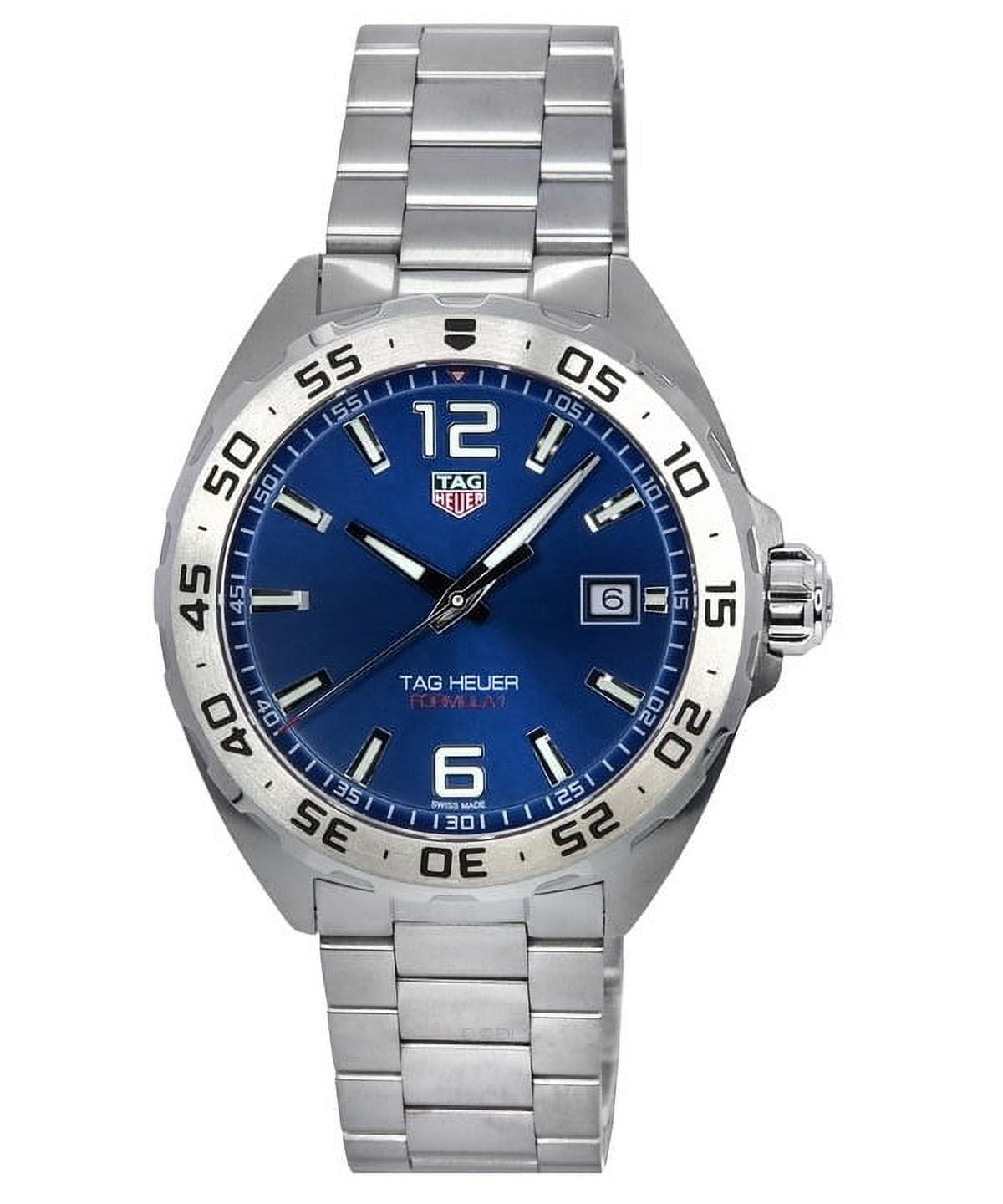 Tag Heuer Formula 1 Blue Dial Stainless Steel Men's Watch WAZ1118.BA0875