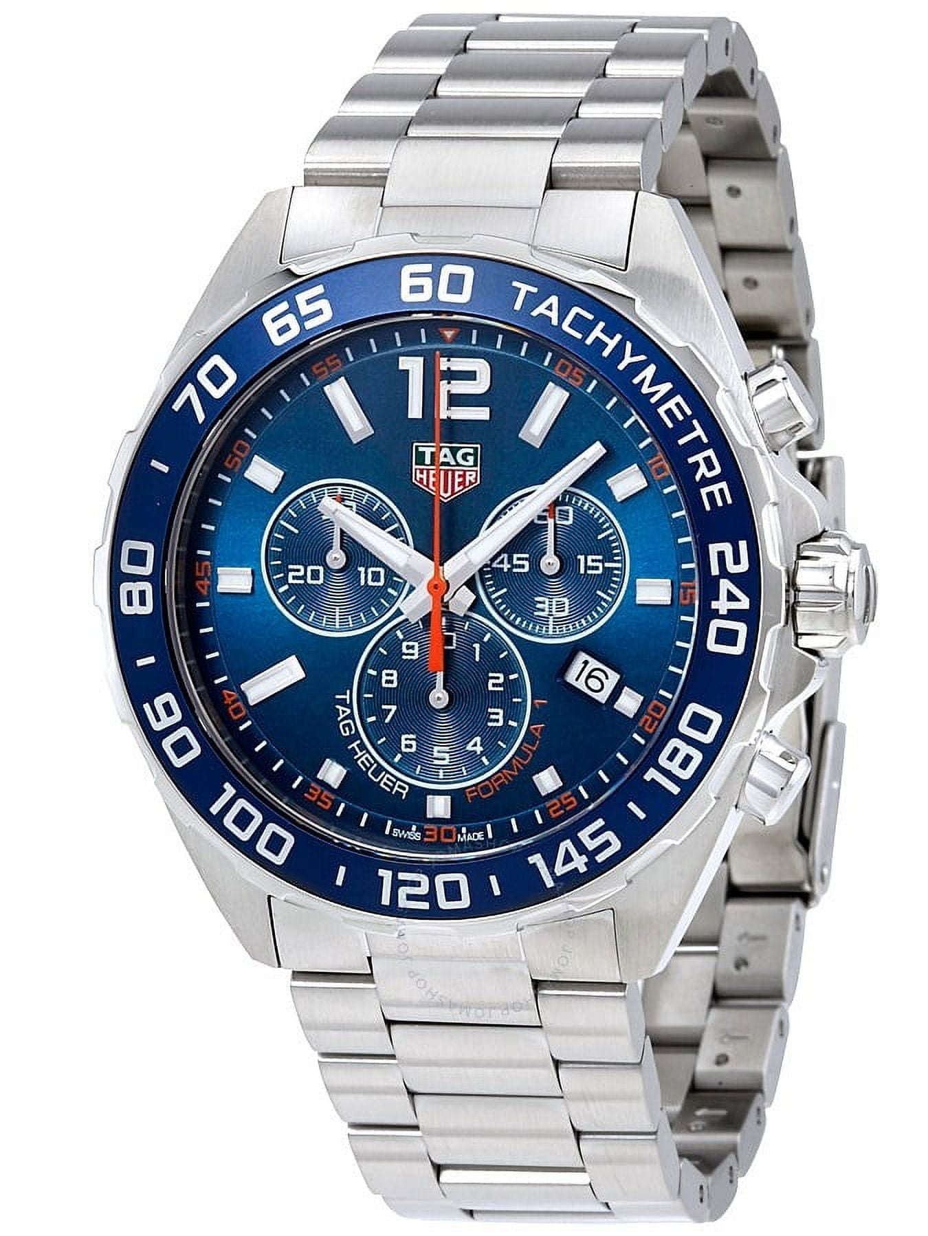 Tag heuer sales f1 chronograph blue