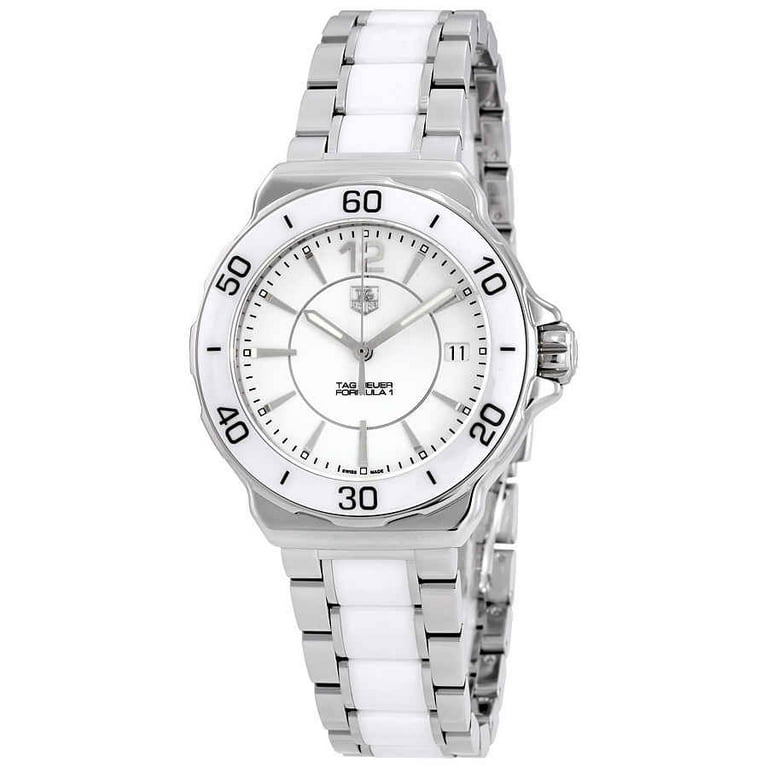 Tag heuer white ceramic watch discount