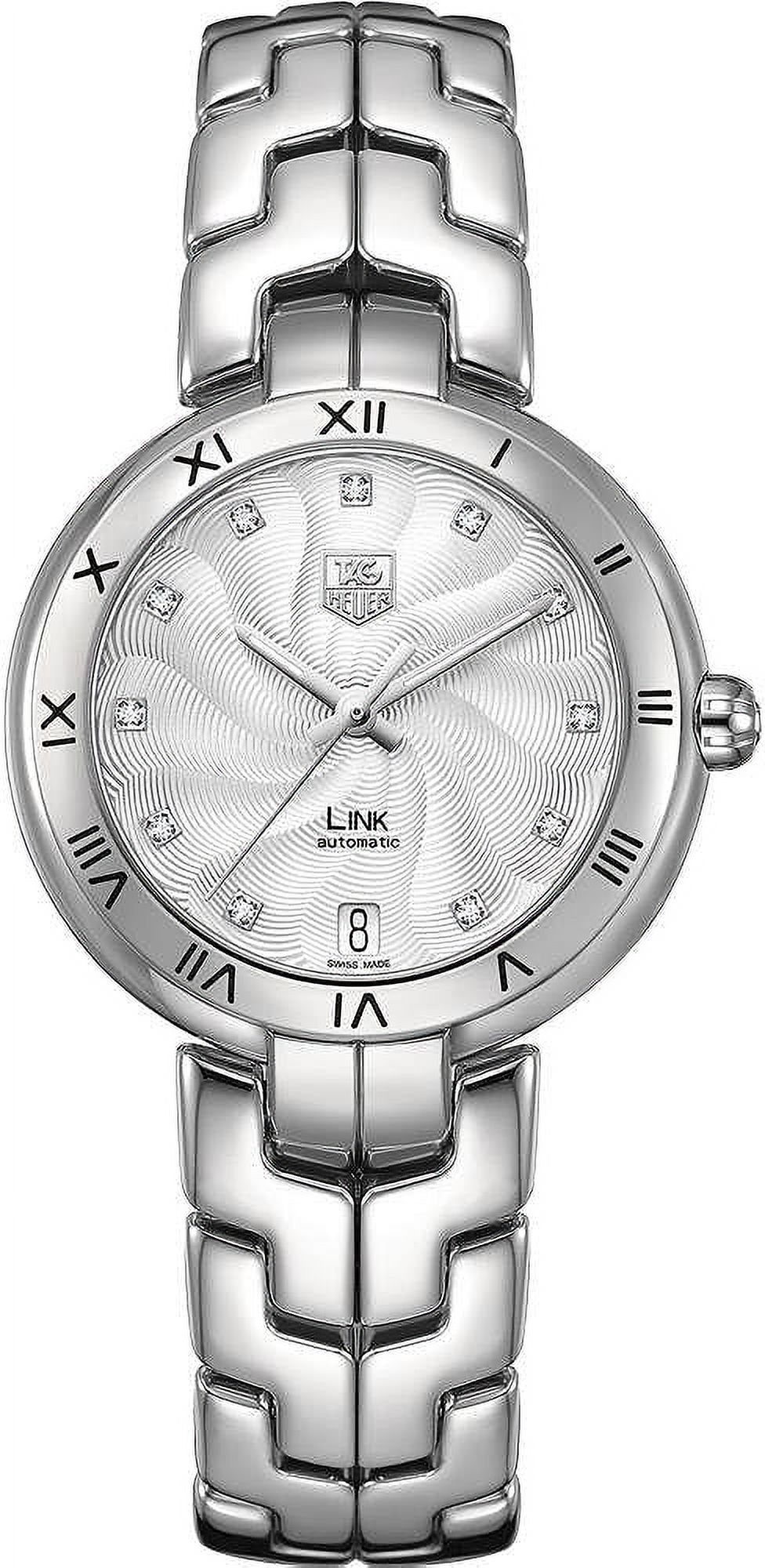 Tag Heuer Link Ladies Diamond Swiss Automatic Watch WAT2311.BA - image 1 of 2