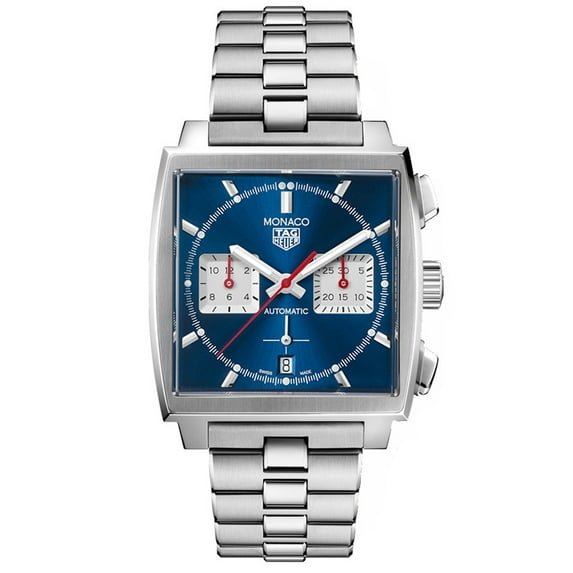 Tag Heuer Men's Monaco Blue Dial Watch - CBL2111.BA0644
