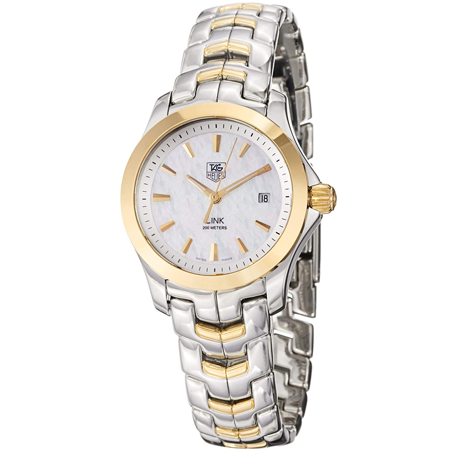 Tag Heuer Womens Wjf1352Bb0581 Twotone Link Quartz Watch | eBay