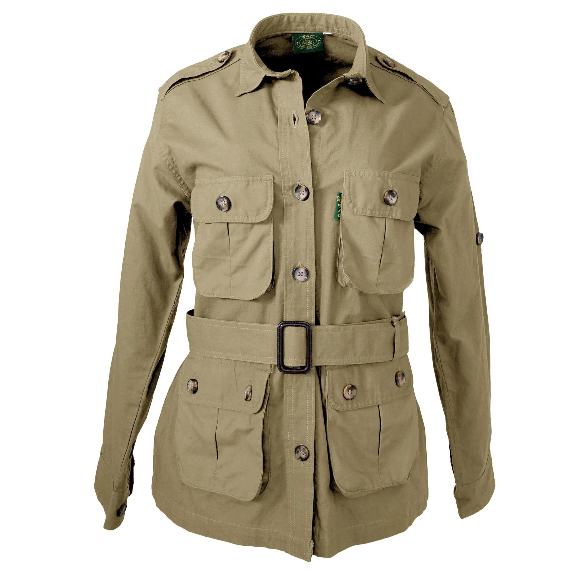 Tag Safari Jacket for Women Lightweight Multi Pockets Perfect
