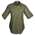 thumbnail image 1 of Tag Safari Women's Short Sleeve Trail Shirt (Moss, Medium), 1 of 3