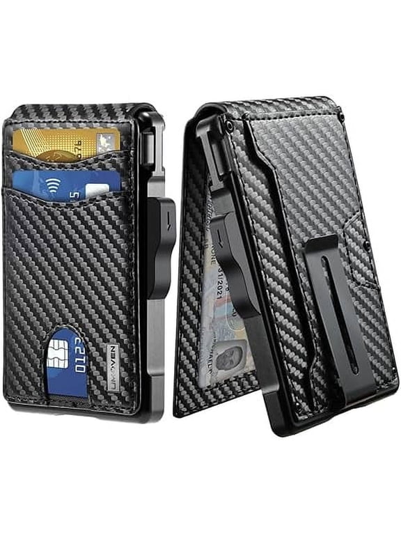 RFID Blocking Male Designer Standard Modern Bifold Wallets