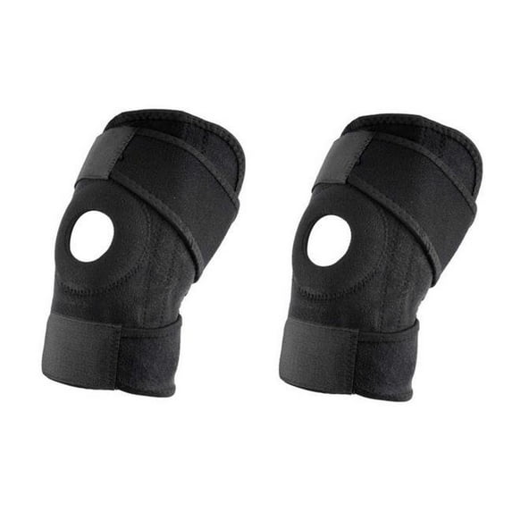 Tagco USA EF-BER-BLA Copper Infused Knee Support Sports Wrap, Black