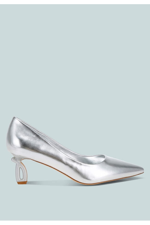 Tagetes Metallic Fantasy Heel Pumps