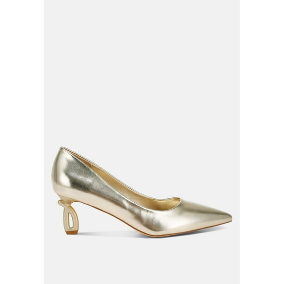 Tagetes Metallic Fantasy Heel Pumps