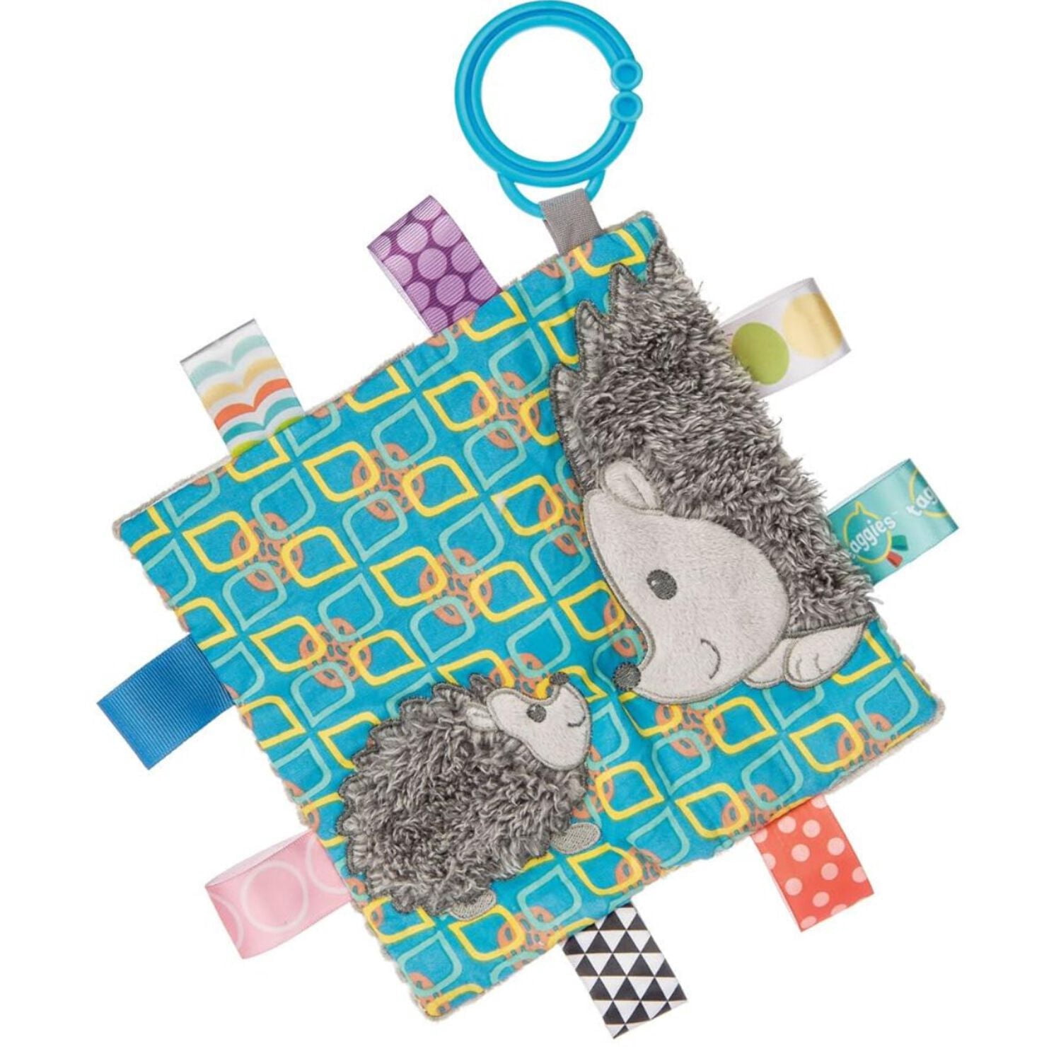 Taggies Crinkle Me Baby Toy, Heather Hedgehog