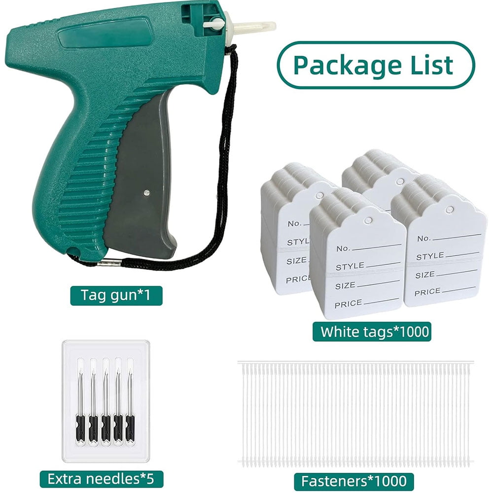Tagging Gun for Clothing, Standard Retail Price Tag Attacher Gun Kit