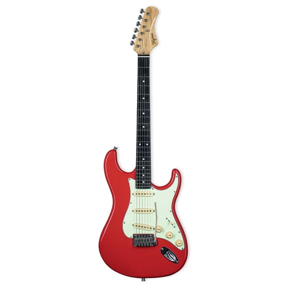Tagima EA PRO 3-FR-DF/MG Electric Guitar - Fiesta Red