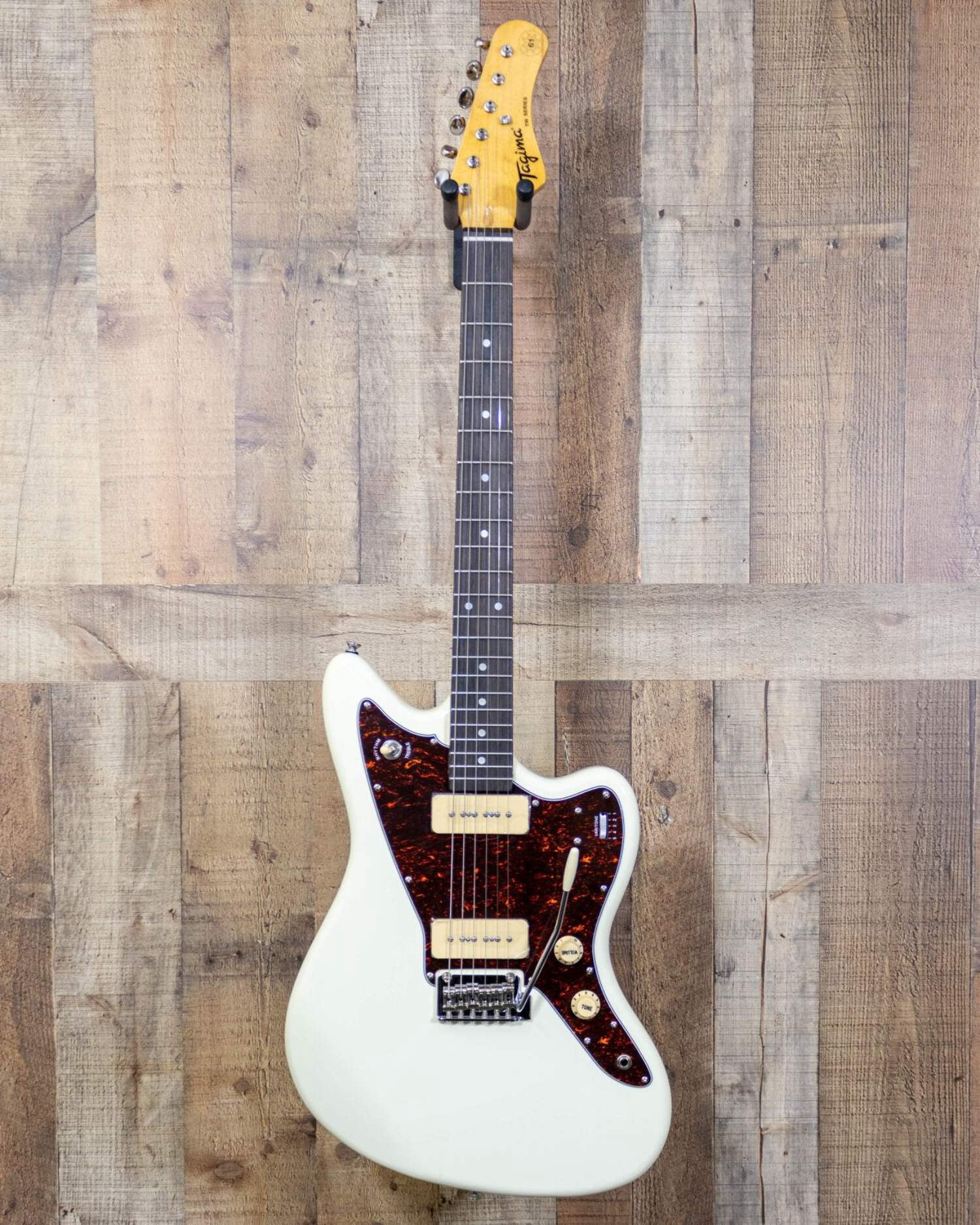 Tagima TW 61-OWH-DF/TT Electric Guitar - Olympic White - Walmart.com