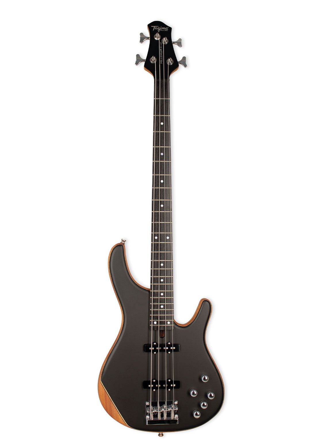 Tagima MILL 4 TOP-NTS-DF Electric Bass Guitar - Natural
