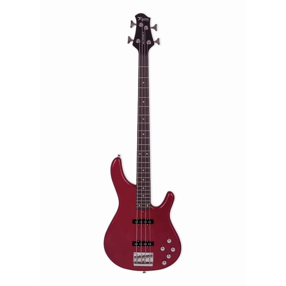 Tagima MILLENIUM 4-MR-DF Electric Bass Guitar - Metallic RedTagima MILLENIUM 4-MR-DF Electric Bass Guitar - Metallic Red
