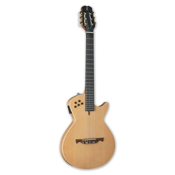 Tagima MODENA I NY-EQ-NTS NylonString Thin Hollow Body Guitar - Natural