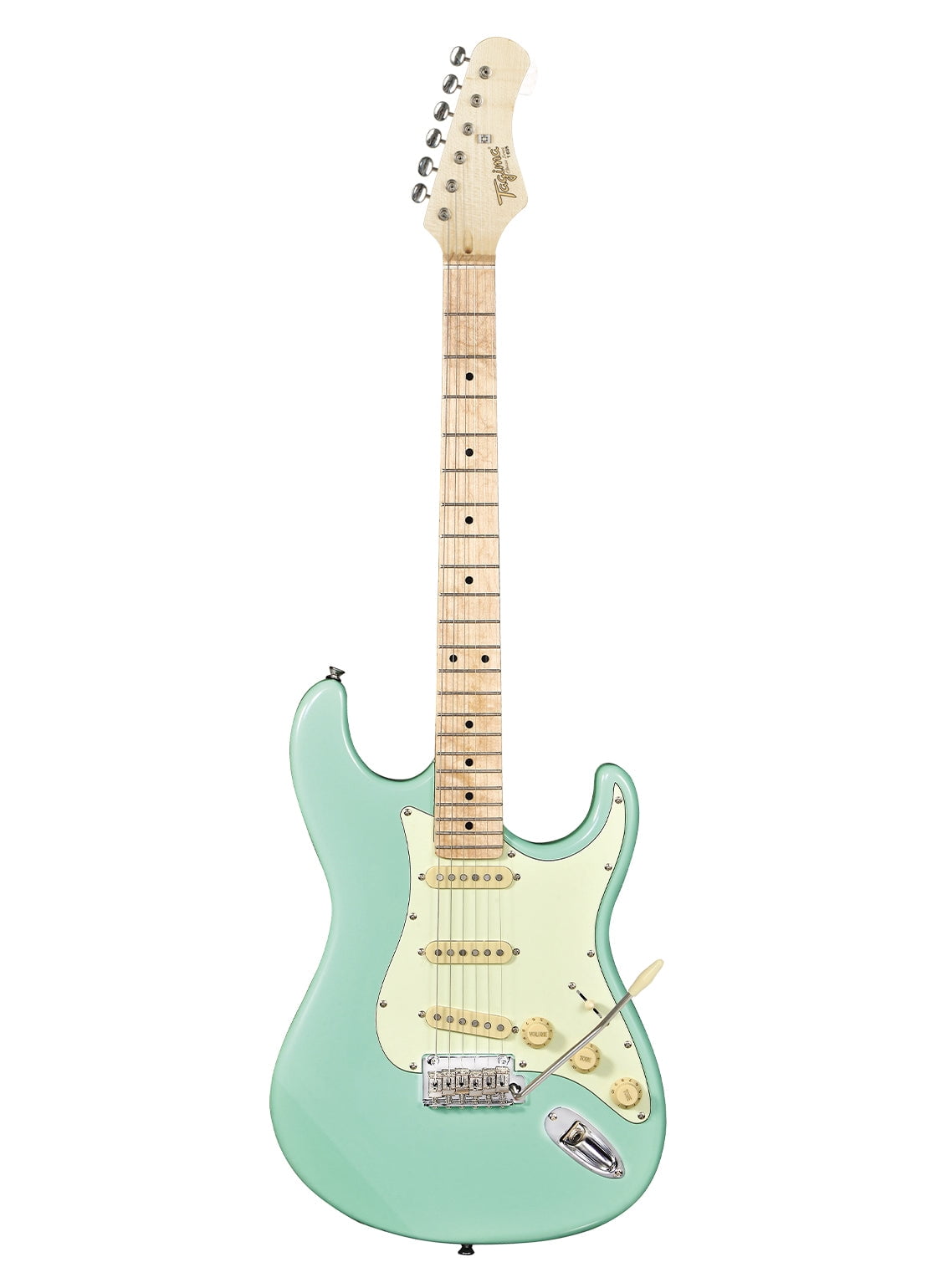 Tagima T 635 CLASSIC-SG-LF/MG Electric Guitar - Surf Green