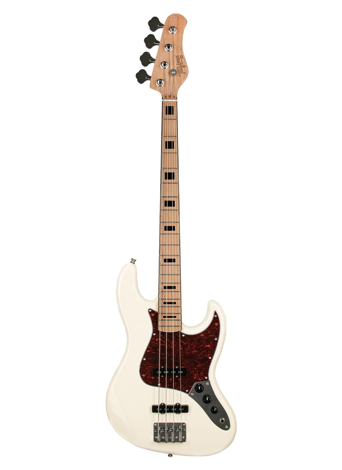 Tagima TJB 4 OWH-LF/TT Electric Bass Guitar - Olympic White