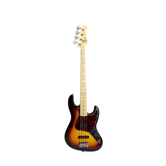 Tagima TJB 4 SB-LF/BK Electric Bass Guitar - Sunburst