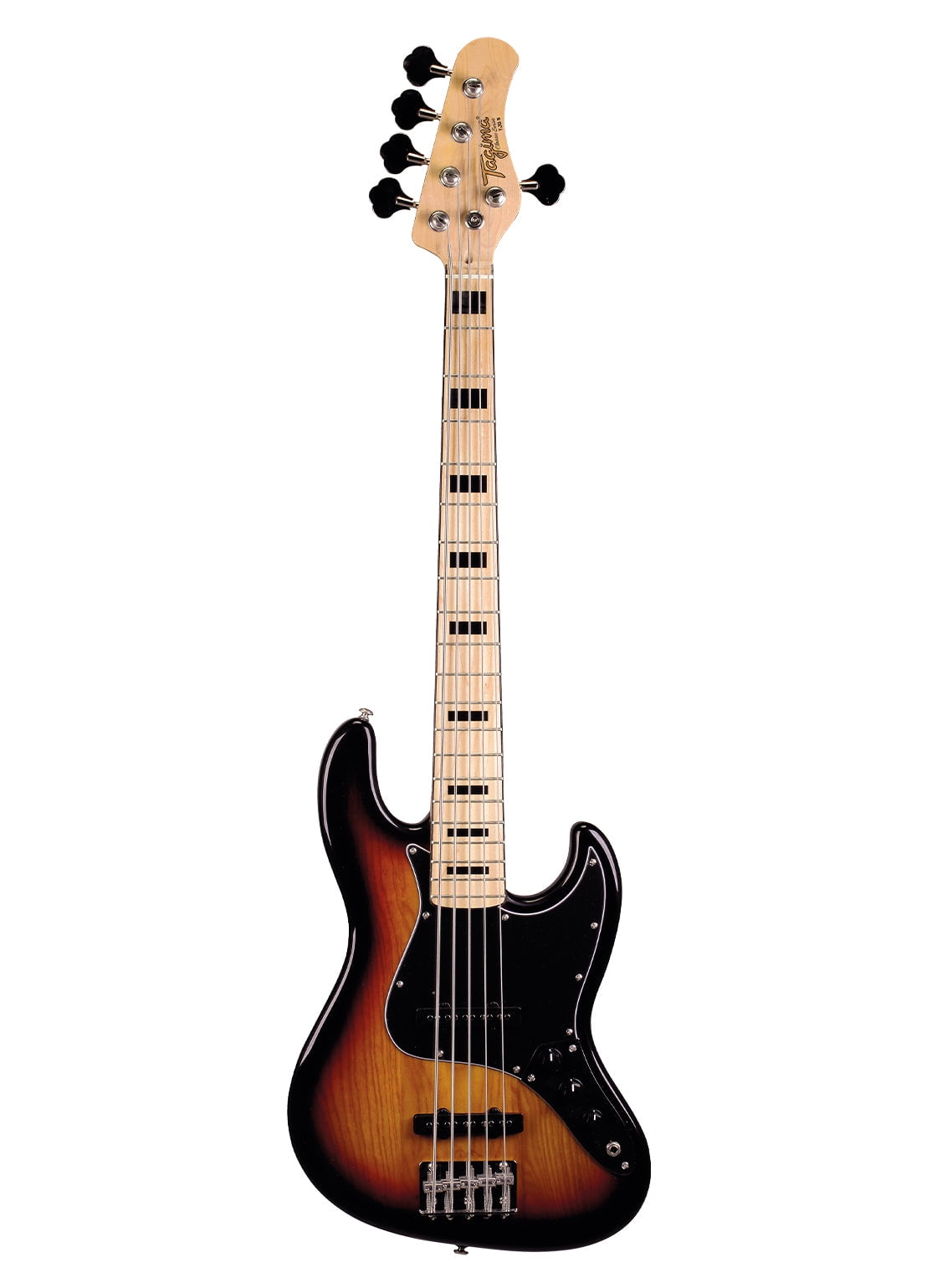 Tagima TJB 5 BK-LF/BK Electric Bass Guitar - Black