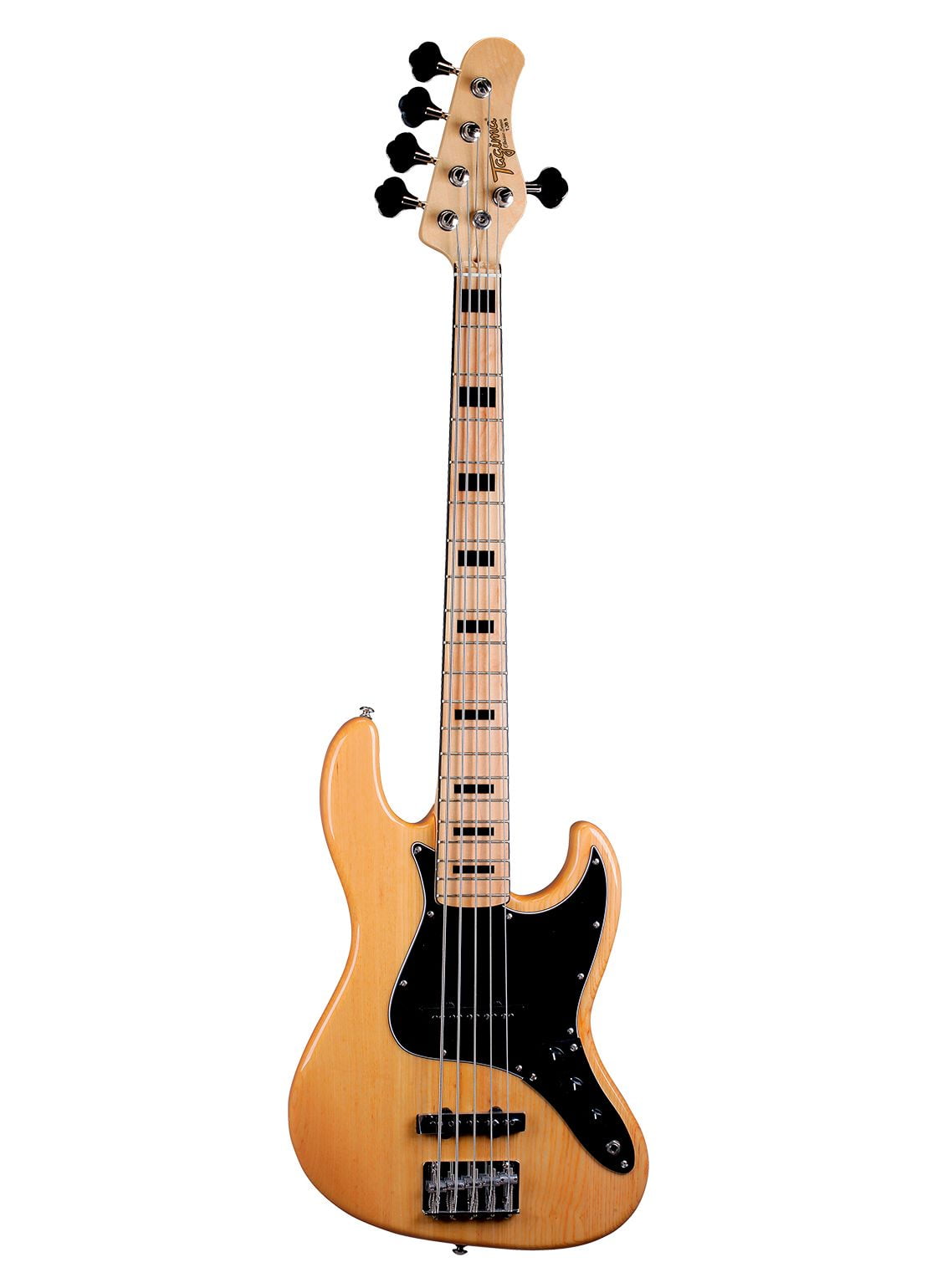 Tagima TJB 5 NT-LF/BK Electric Bass Guitar - Natural