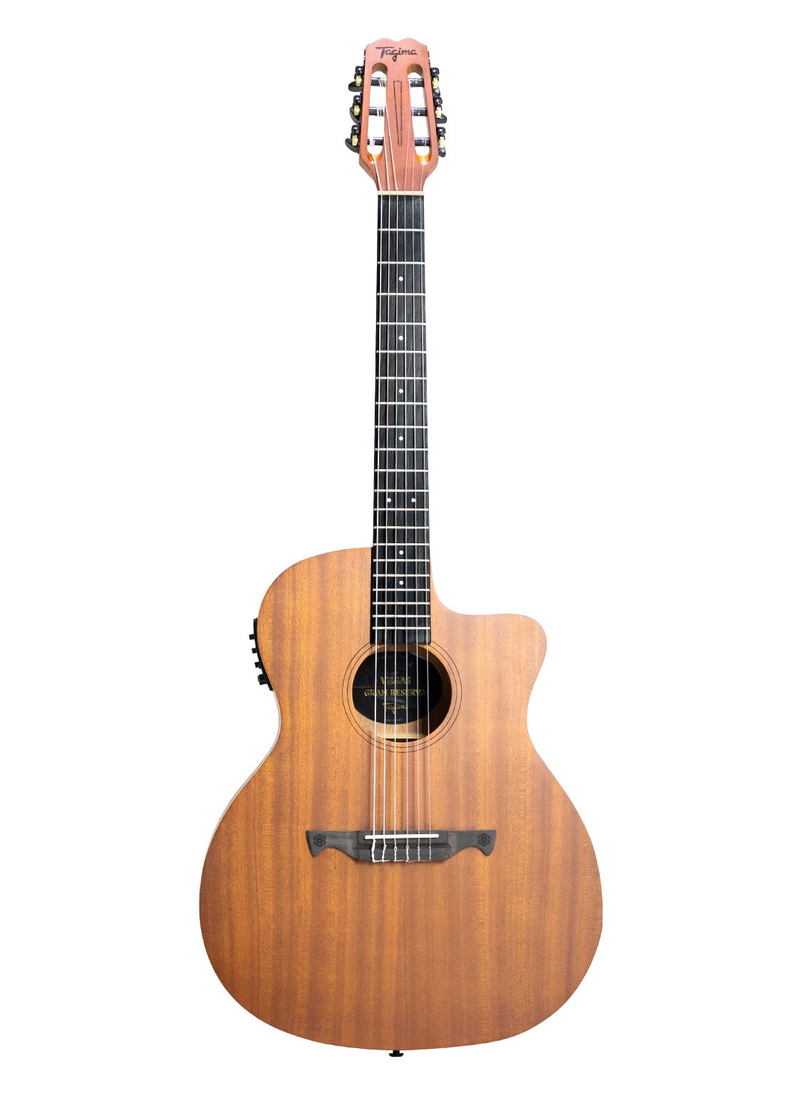 Tagima VEGAS GRAN RESERVA EQ-NTOP NYLON Acoustic Guitar – Sapele, Tagima EQ, Techwood Fingerboard