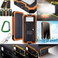 thumbnail image 1 of Tagital 300,000mah Solar Charger Power Bank with LED Flashlight Portable Charger Backup Power Pack, Dual USB Port External Battery Charger for iPhone, Samsung, Cellphones, 1 of 5