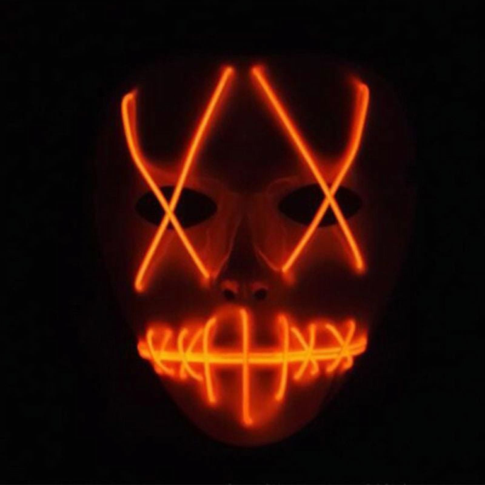 Tagital Adult Light Up LED Halloween Mask - Walmart.com