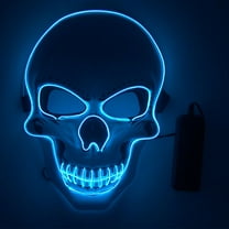 Tagital Halloween Mask LED Light Up Funny Masks The Purge Movie Scary Festival Costume