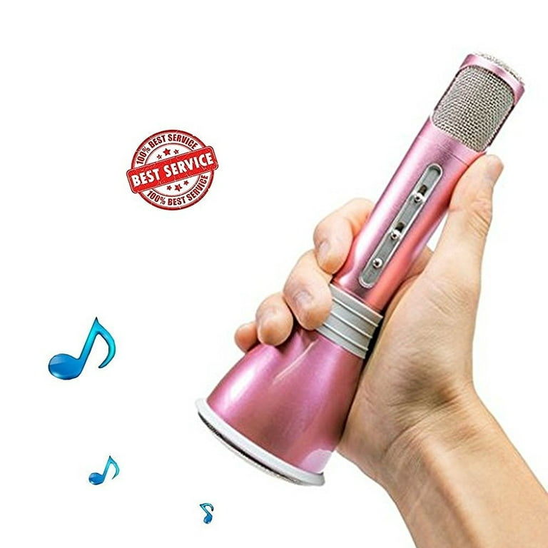 Tagital Universal Bluetooth Wireless Speaker Microphone Handheld Cellphone Mic Compatible with Apple iPhone Android Smartphone PC for Music Playing