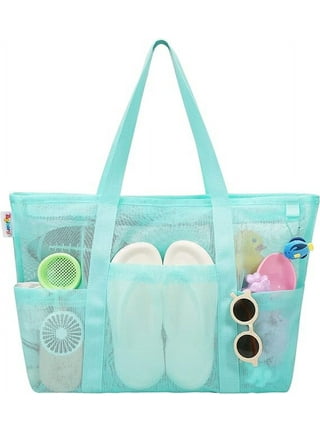 Walmart beach bag with zipper 2025
