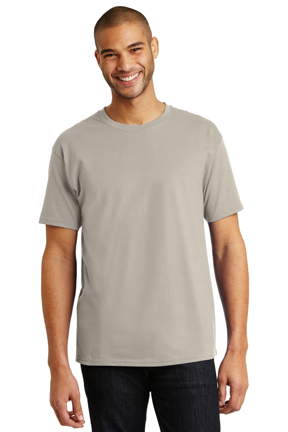 Tagless 100% Cotton T-Shirt - Walmart.com