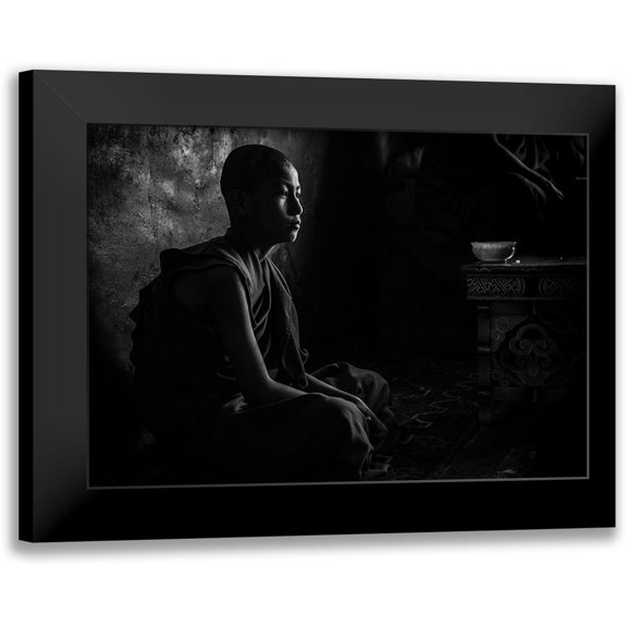 Tagliarino, Marco 14x11 Black Modern Framed Museum Art Print Titled - Novice In The Dark