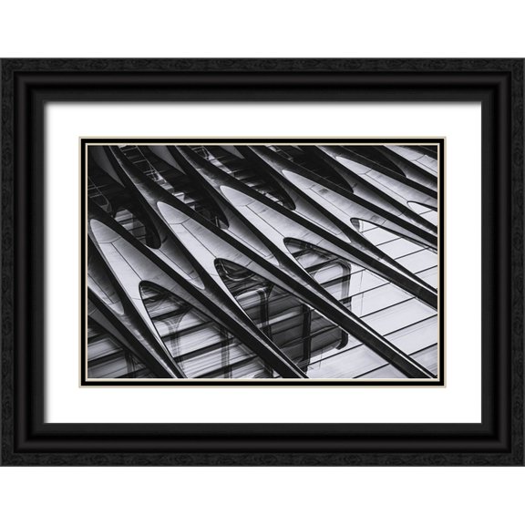 Tagliarino, Marco 24x17 Black Ornate Wood Framed with Double Matting Museum Art Print Titled - High lane snapshot