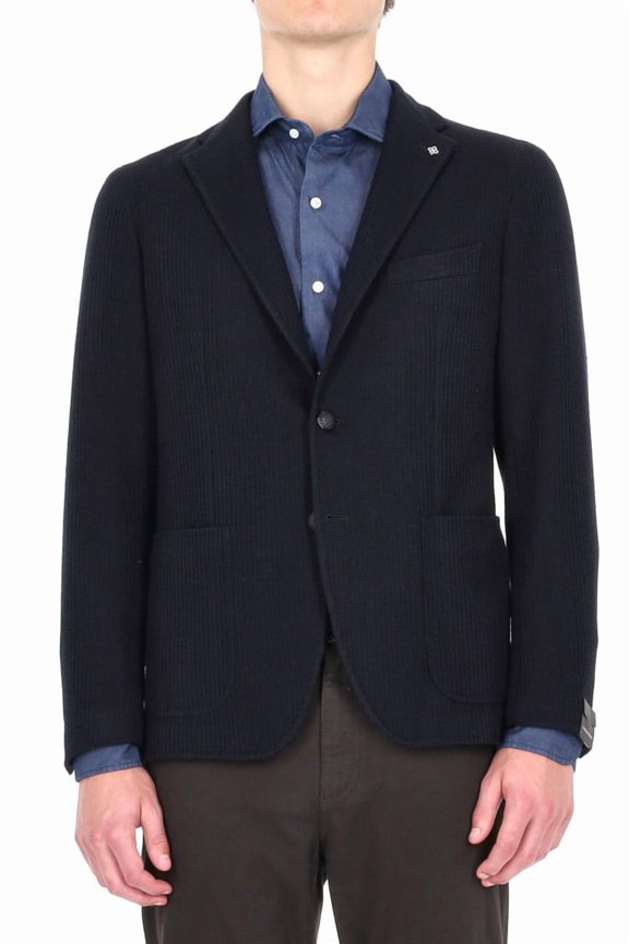 Montecarlo Ribbed Wool Jersey Jacket (Men's)