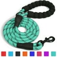 thumbnail image 1 of Taglory Rope Dog Leash with Comfortable Padded Handle, 6ft Reflective Dog Leash, Turq, 1 of 7