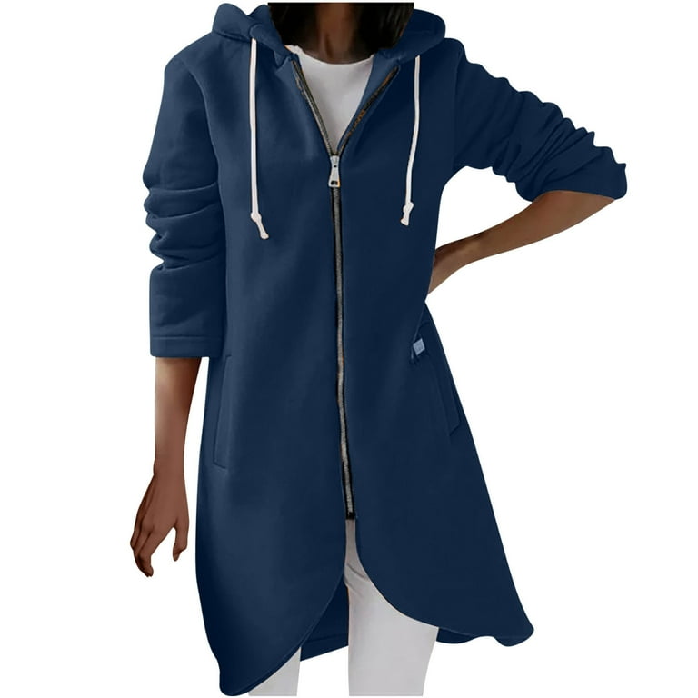 Long Sleeve Fleece Print Irregular Hooded Sweater Long Sleeve Fleece Print Irregular Hooded Sweater