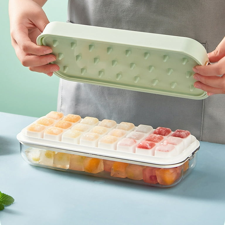 Extra Large Ice Cube Tray Covered and Stackable - Golden Gait Mercantile