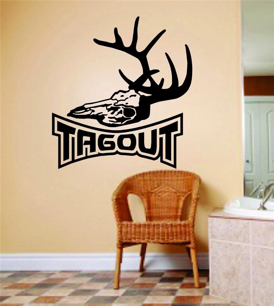 Tagout Letters With Deer Buck Image Animal Hunting Hunter picture Art ...