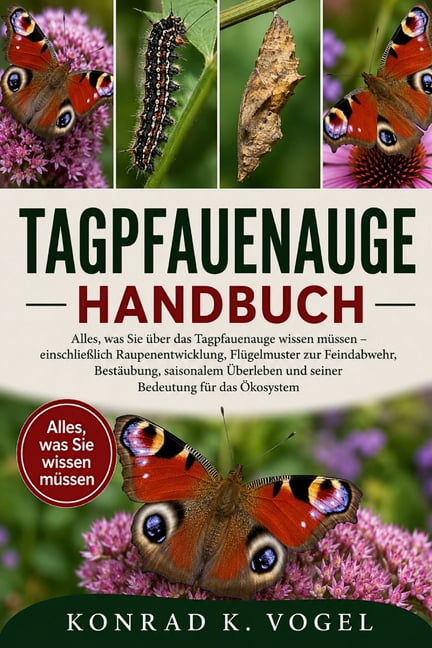 Tagpfauenauge-Handbuch: Alles, was Sie Ã¼ber das Tagpfauenauge wissen mÃ¼ssen - einschlieÃlich Raupenentwicklung, FlÃ¼gelmu, (Paperback)