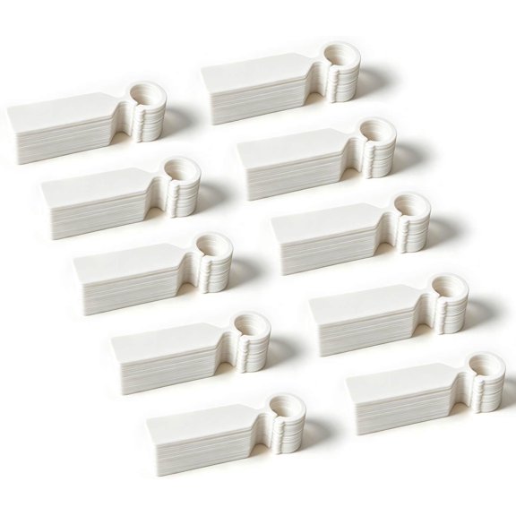 Tags 200 count, Thick Labels, Weather Resistant Tree Tags Garden Markers for Indoor Outdoor Gardening, Potted , Vegetables, Greenhouse(White)