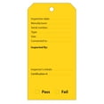 thumbnail image 1 of Tags 4 Less Waterproof Backflow Preventer Inspection Record Tag (100/order), 1 of 1