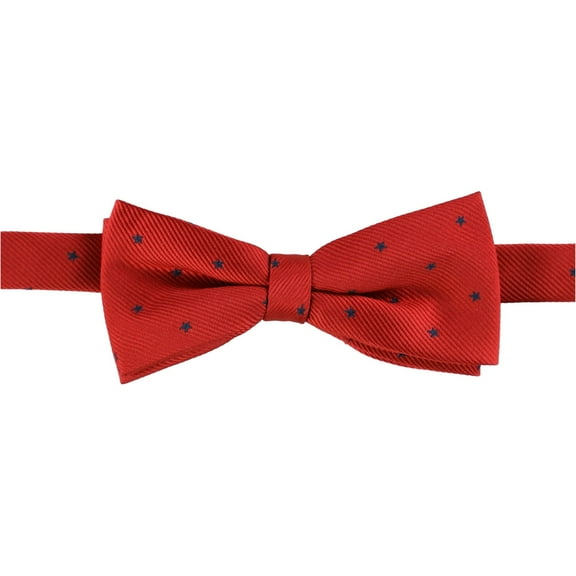 Tags Weekly Boys Star Printed Self-tied Bow Tie, Red, One Size