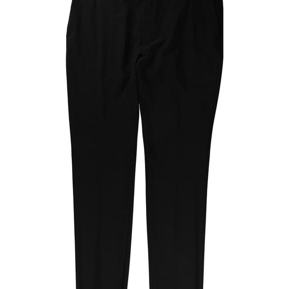 Tags Weekly Mens Basic Casual Trouser Pants, Black, 42W x UnfinishedL