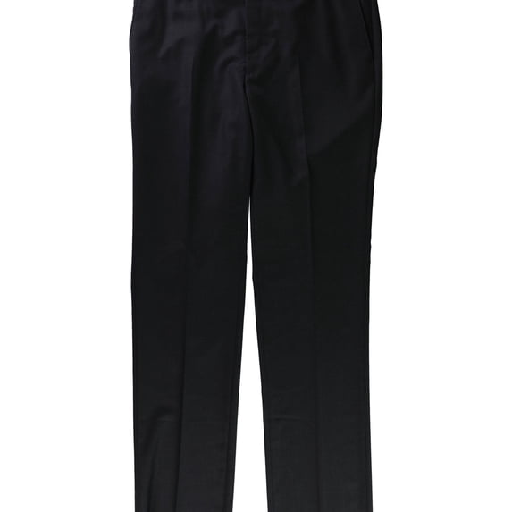 Tags Weekly Mens Flat Front Dress Pants Slacks, Grey, 38W x UnfinishedL