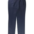 thumbnail image 1 of Tags Weekly Mens Patterned Dress Pants Slacks, Blue, 40W x UnfinishedL, 1 of 2