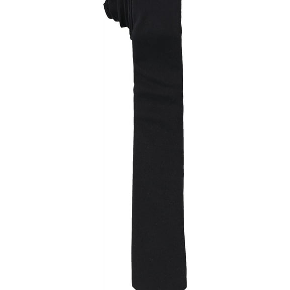 Tags Weekly Mens Simple Self-tied Necktie, Black, One Size